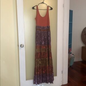 Anthropologie Bohemian Maxi Dress